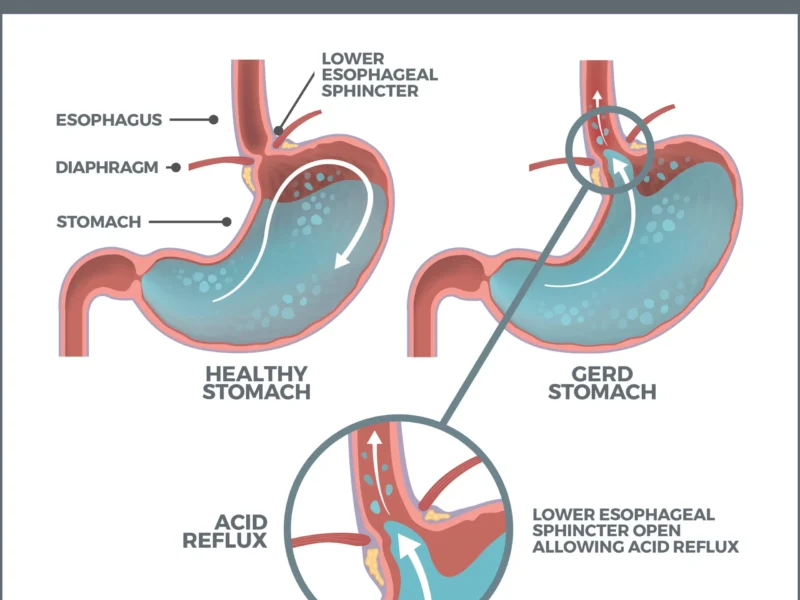 Acid Reflux and GERD: Symptoms, Causes, Treatment and Prevention